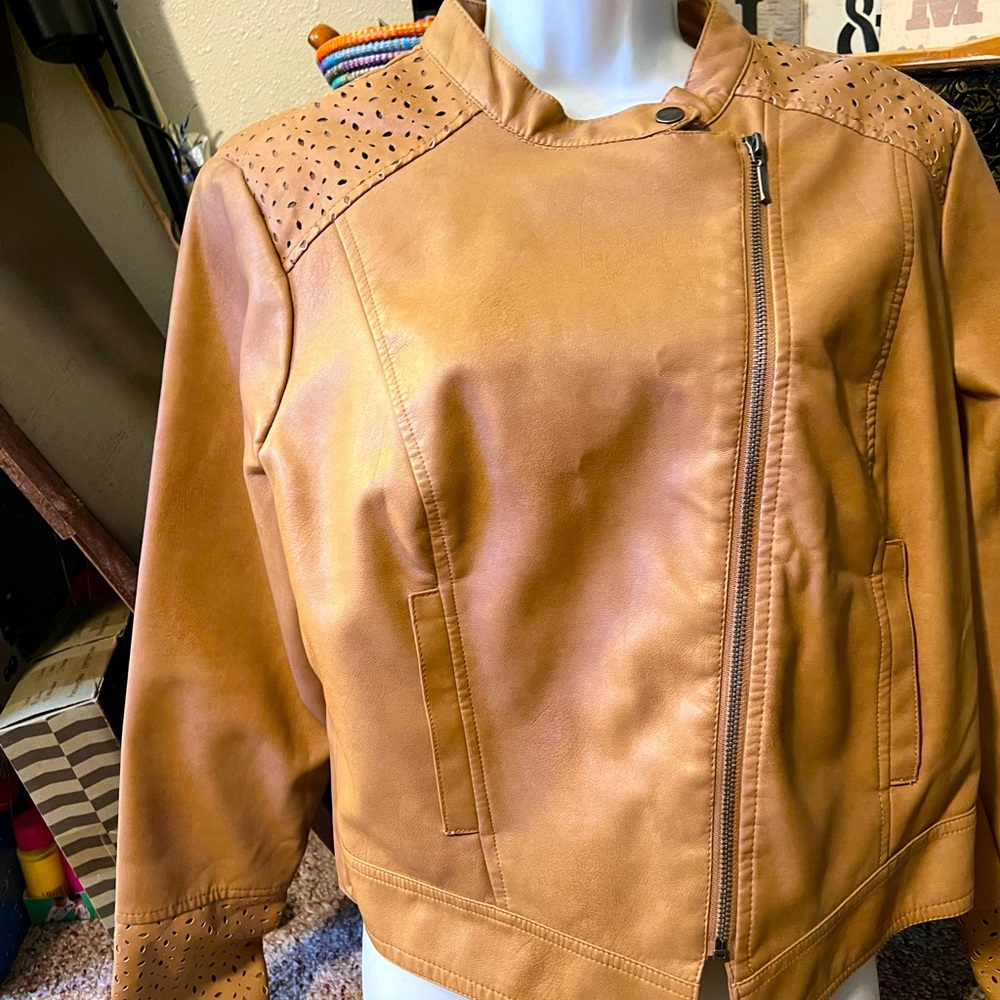 xhilaration foleather jacket